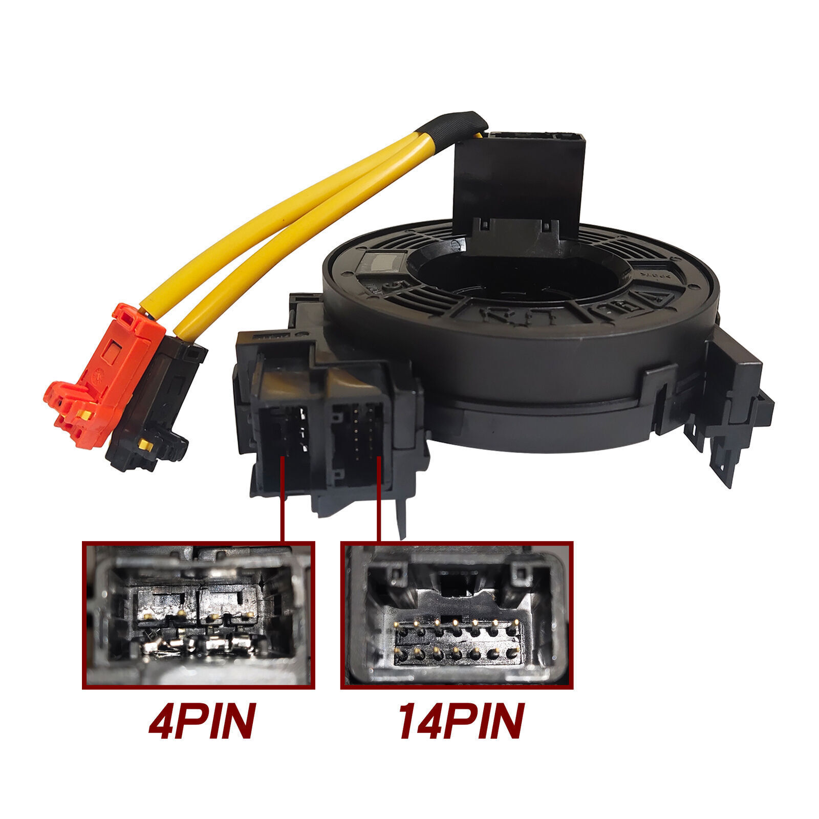 84306-06090 Clock Spring Spiral Cable Compatible with Toyota Highlander RAV4 Corolla 2014-2018 Models