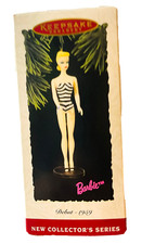 'Debut 1959 Barbie Keepsake Ornament New Collector's Series Hallmark 1994
