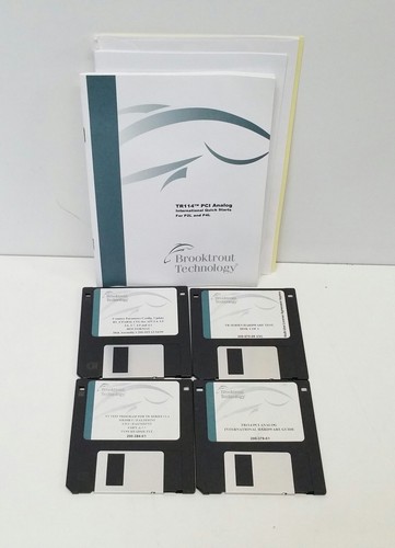 Brooktrout Technology TR114*P4L 4 Channel Loop Fax Board With Cables - 第 6/7 張圖片