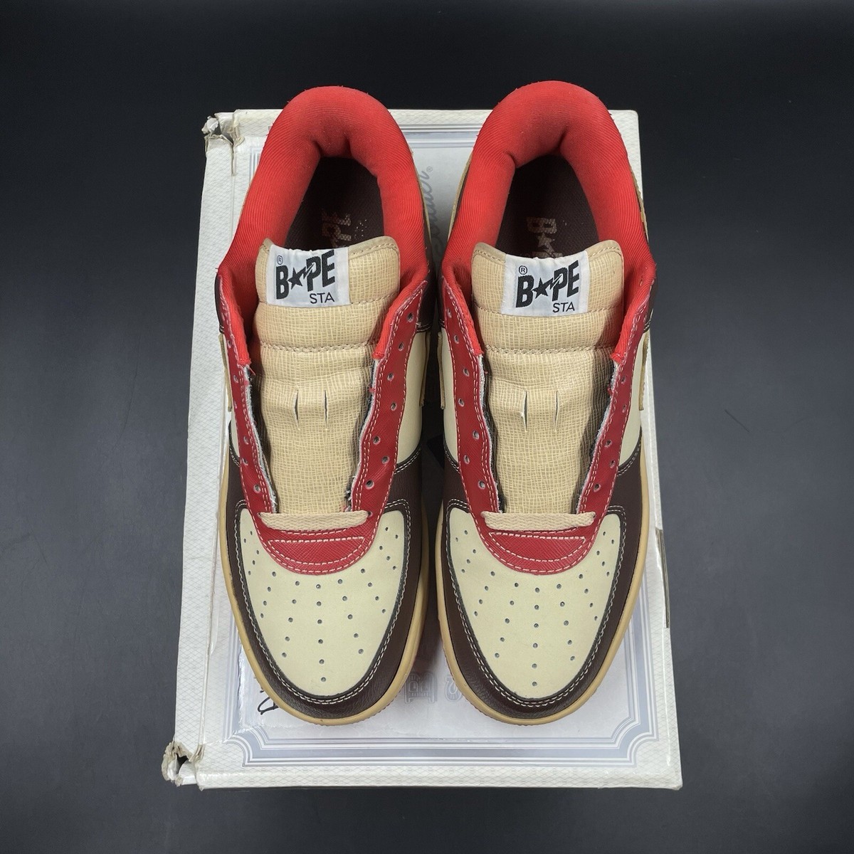 ●A BATHING APE×KANYEWEST●9.5●エイプ●BAPESTA 2007 Bape x Kanye West Bapesta sneakers shoes A Bathing Ape