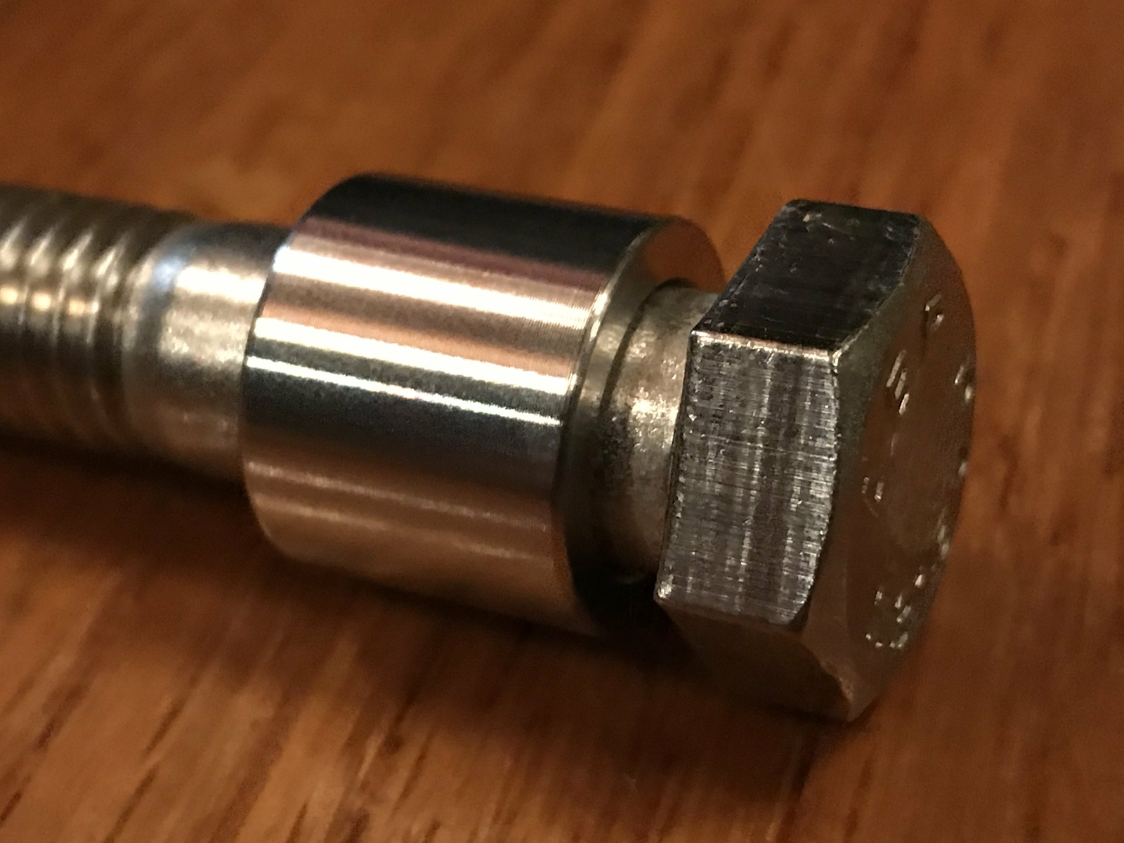 EXTSW 3/8" ID X 3/4" OD X 2 Inch Long 316 Stainless Spacer - Foto 8