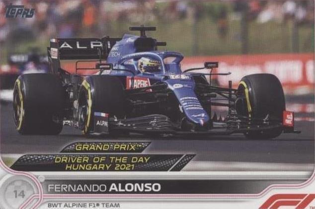 2022 Topps Formula 1 - Fernando Alonso #183 - 1 of 1