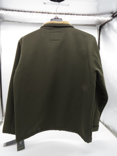 Free Country Men's Jacket Large Dark Olive Green Soft Shell Craftsman - Picture 10 of 17
