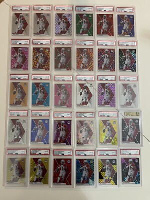 2020 Panini Mosaic Kyler Murray Rainbow Highest Possible Pop 30 Cards PSA 10