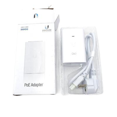 Ubiquiti Networks Poe 24 30W G Wh Poe Adapter Gigabit Ethernet V Netzteil Starke