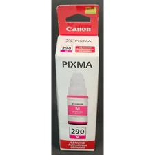 Genuine Canon Pixma 290 M Magenta Ink Bottle Cartridge 1597C001 Standard Yield