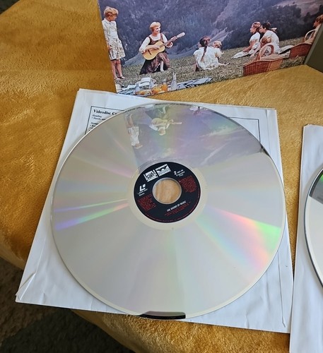The Sound of Music 1965 Laserdisc LD 1989 Widescreen 2-Disc Set Andrews - Picture 3 of 8