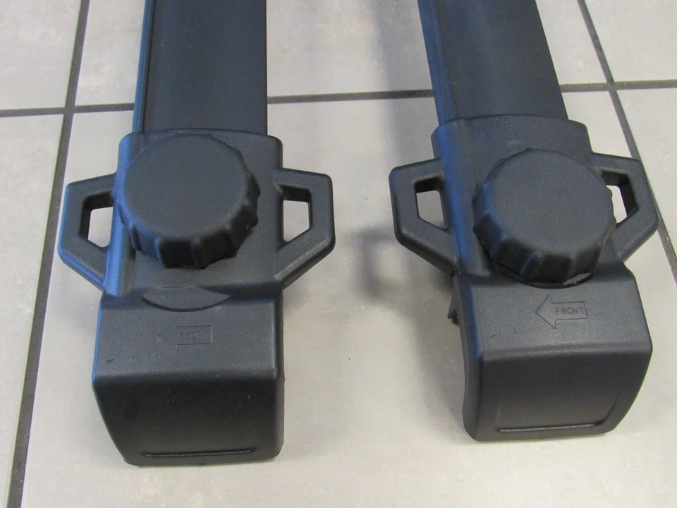 Barras transversales para portaequipajes de techo negras Dodge Journey nuevas OEM MOPAR Foto 4 de 4