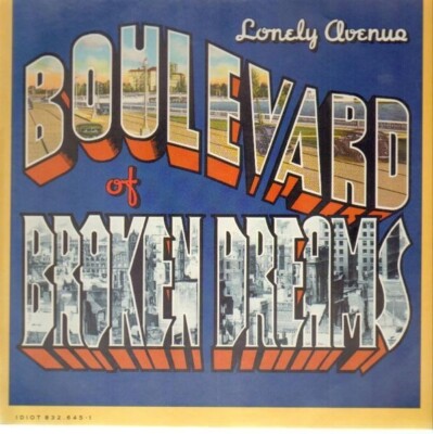 LP The Boulevard Of Broken Dreams Orchestra Lonely Avenue NEAR MINT Idiot Rec