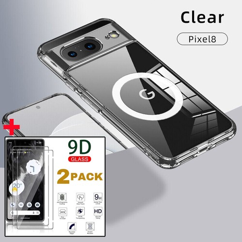 For Google Pixel 7 8 9 Pro XL 9A 8A Magsafe Slim Case Shockproof Silicone Cover - Picture 25 of 26