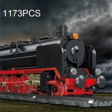 1173PCS Retro Steam Train Building Blocks Set