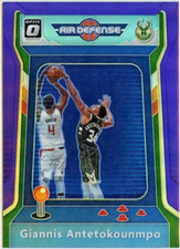 2020-21 Donruss Optic Air Defense Purple Giannis Antetoko  *MILWAUKEE BUCKS*