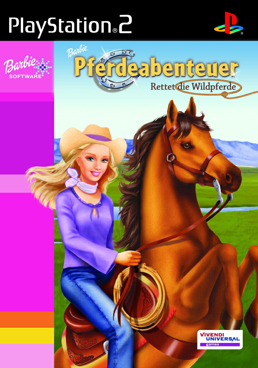 NEW Barbie Horse Adventure: Save the Wild Horses (Sony PlayStation