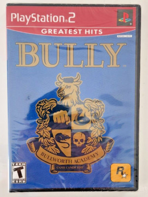 Bully Greatest Hits PS2 Brand New Game Special (2006 Action-Adventure Fighting)