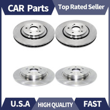 4PCS DuraGo Disc Brake Rotor Front Rear Fits TLX Acura 2015-2019