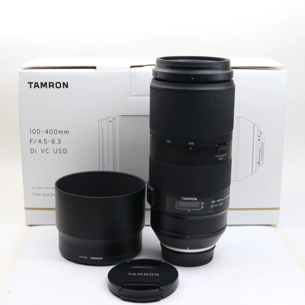 TAMRON Super Telephoto Zoom Lens 100-400mm F4.5-6.3 Di VC USD for Nikon  Full Siz