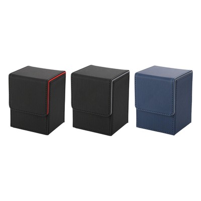 Kartenspiel Box fasst 80+ stabile Multifunktion Premium Verschluss 3x2,8x4 Zoll