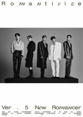 NU'EST ROMANTICIZE 2nd Album VER.5 CD+2 Book+8 Photo Card+B.Mark+Pre-Order