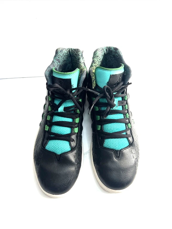 Nike Air Jordan Illusion Negro Verde Chispa Tenis Zapatos Hombres Talla 9 Foto 2 de 4