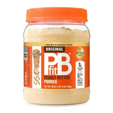 PBfit All-Natural Organic Peanut Butter Powder, Powdered Peanut Spread from Real