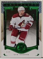 2015-16 UD Artifacts Emerald Base #4 Sam Gagner*SP 40/99
