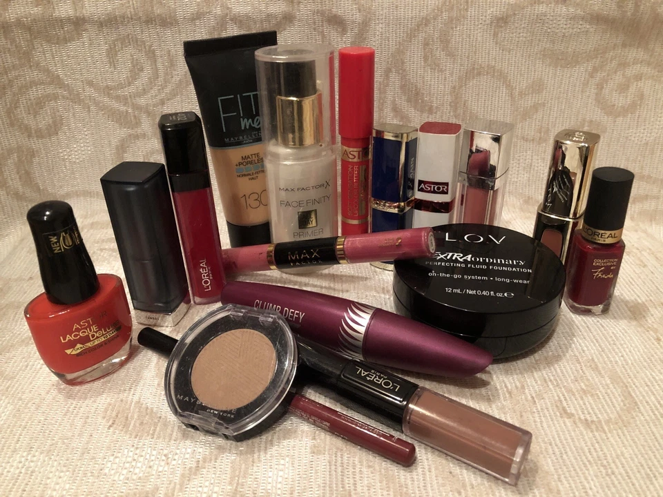 Kosmetik Paket 18 Teile Gemischt Maybelline L‘Oréal Max Factor - Bild 4 von 4
