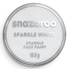 Sparkle Face and Body Paint 18.8g 0.66-oz Pot Sparkle White