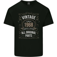 Camiseta de algodón ligero 57 cumpleaños edición limitada 1968 para hombre