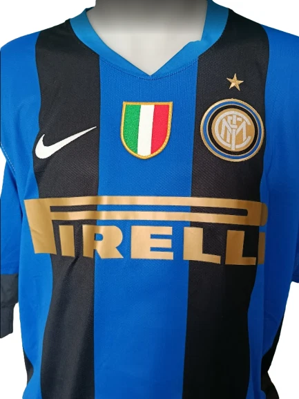 Maillot de football porté Vieira Inter de Milan - Photo 2/4