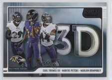 2020 Score 3D Earl Thomas III Marcus Peters Marlon Humphrey #3D-EMM 0qr0