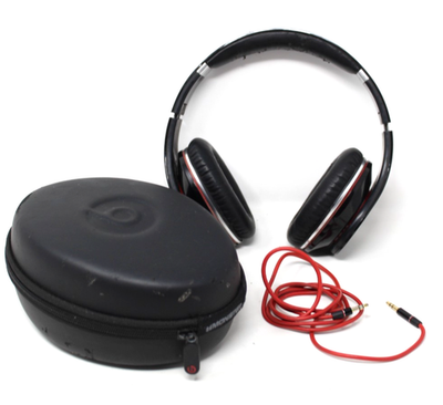 Beats by Dr. Dre Studio Monster Wired On Ear Headphones Black -bin