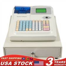 Electronic Cash Register, 48 Keys Raised Keyboard, Thermal Print Head US STOCK