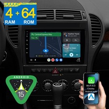9"Autoradio f&uuml;r Mercedes-Benz SLK Class R171 Carplay 4+64GB Android 15 Navi GPS