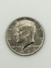 USA 1972 D: John F. Kennedy Half Dollar 50 Cent Coin