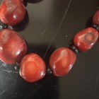 Red Coral Chunk Bracelet — photo 3