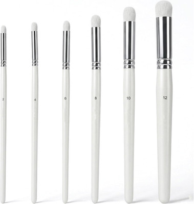 6 Stück Dry Brush Pinsel Set Modellbau Drybrush Detailpinsel Ziegenhaar Pinsel S