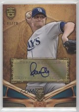 2013 Topps Supreme Retired and Active Auto Blue 1/20 Alex Cobb #SA-ALC Auto i6j