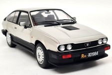 Solido 1/18 Alfa Romeo GTV6 Silver Metallic 1984 Diecast Scale model car