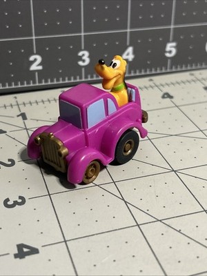 Vintage 1988 Pluto Pull Back & Go Racer McDonald's Toy Works