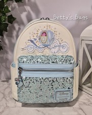 Loungefly Disney Cinderella Carriage Sequin M...