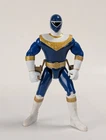 1996 Bandai Power Rangers Zeo Blue Ranger Action Figure Vintage #4