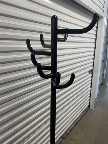 IKEA SMED 1980s Coat Rack Rutger Andersson Sweden in Black - Afbeelding 1 van 8