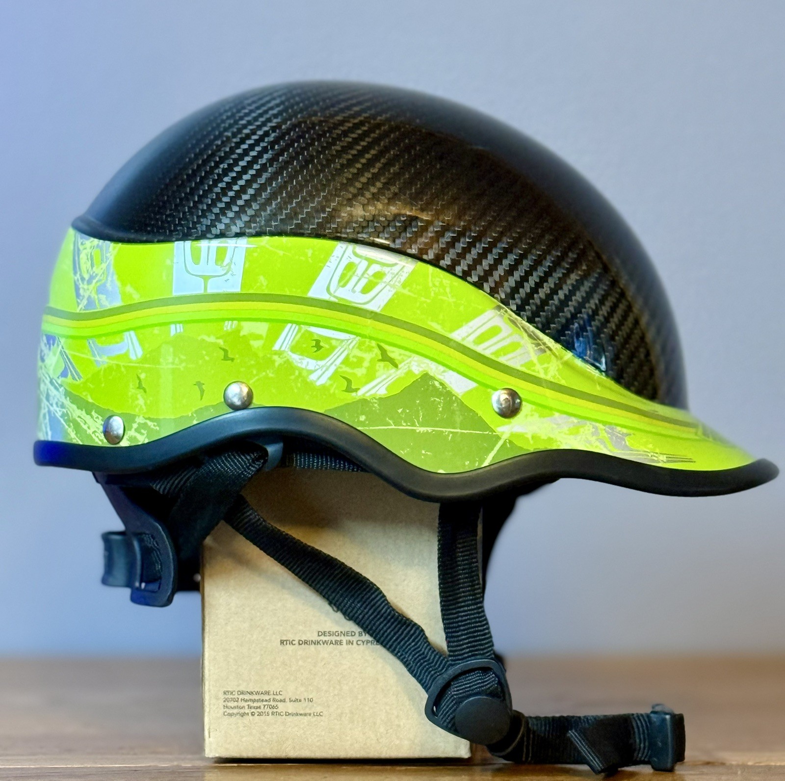 WRSI Trident Helmet S/M Adult Lime Green, Whitewater, Kayak, River, SUP, Rafting