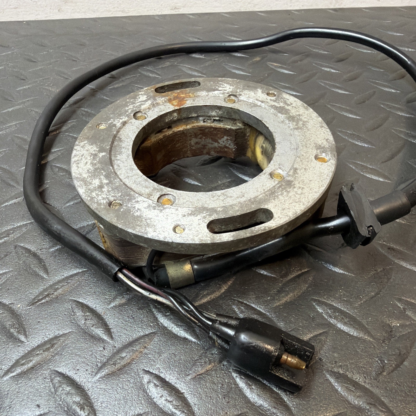 1978 78 SUZUKI RM400 RM 400 OEM Stator Magneto Generator GOOD SPARK!