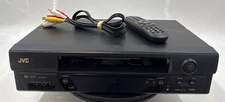 JVC HR-A591U S-VHS VCR With Remote & RCA Cables Tested!  EB-18999