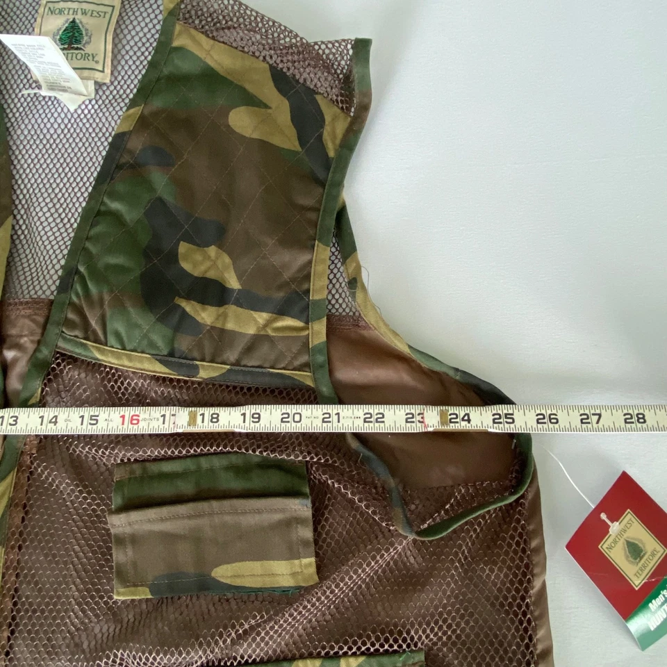 Northwest Territory Men's Camo Deluxe Hunting Vest Size XL - Image 3 of 4