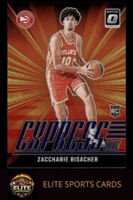 2024-25 Donruss Optic #23 Zaccharie Risacher Express Lane Purple