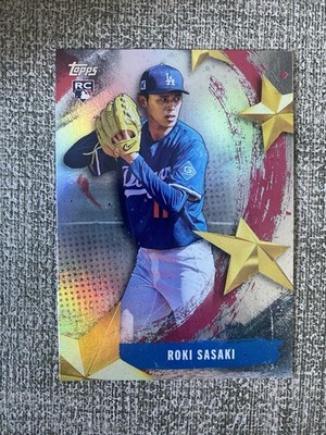 Topps Series 2 2025 MLB Roki Sasaki RC Stars Of MLB #No.SMLB-53 - LA Dodgers