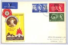 QATAR Overprint GB 1957 FDC Illustrated *SCOUTS* JAMBOREE First Day Cover WY249