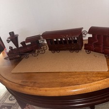 Vintage/tin/Pacific Rim/Train set/unique/display